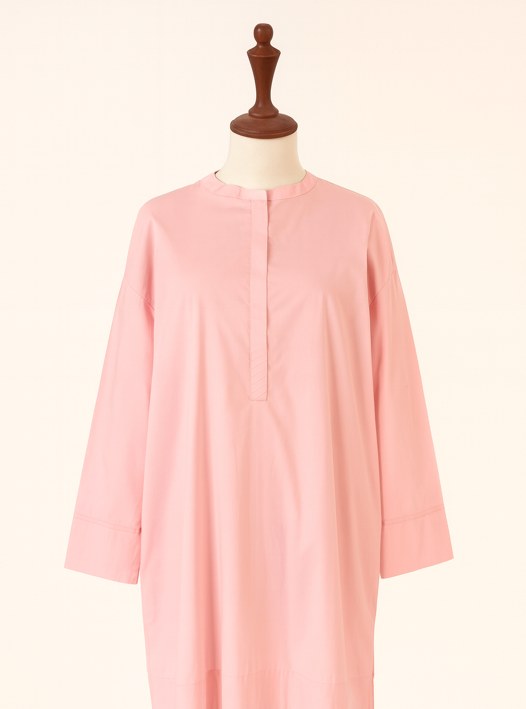 Solid Cambric Shirt Pink