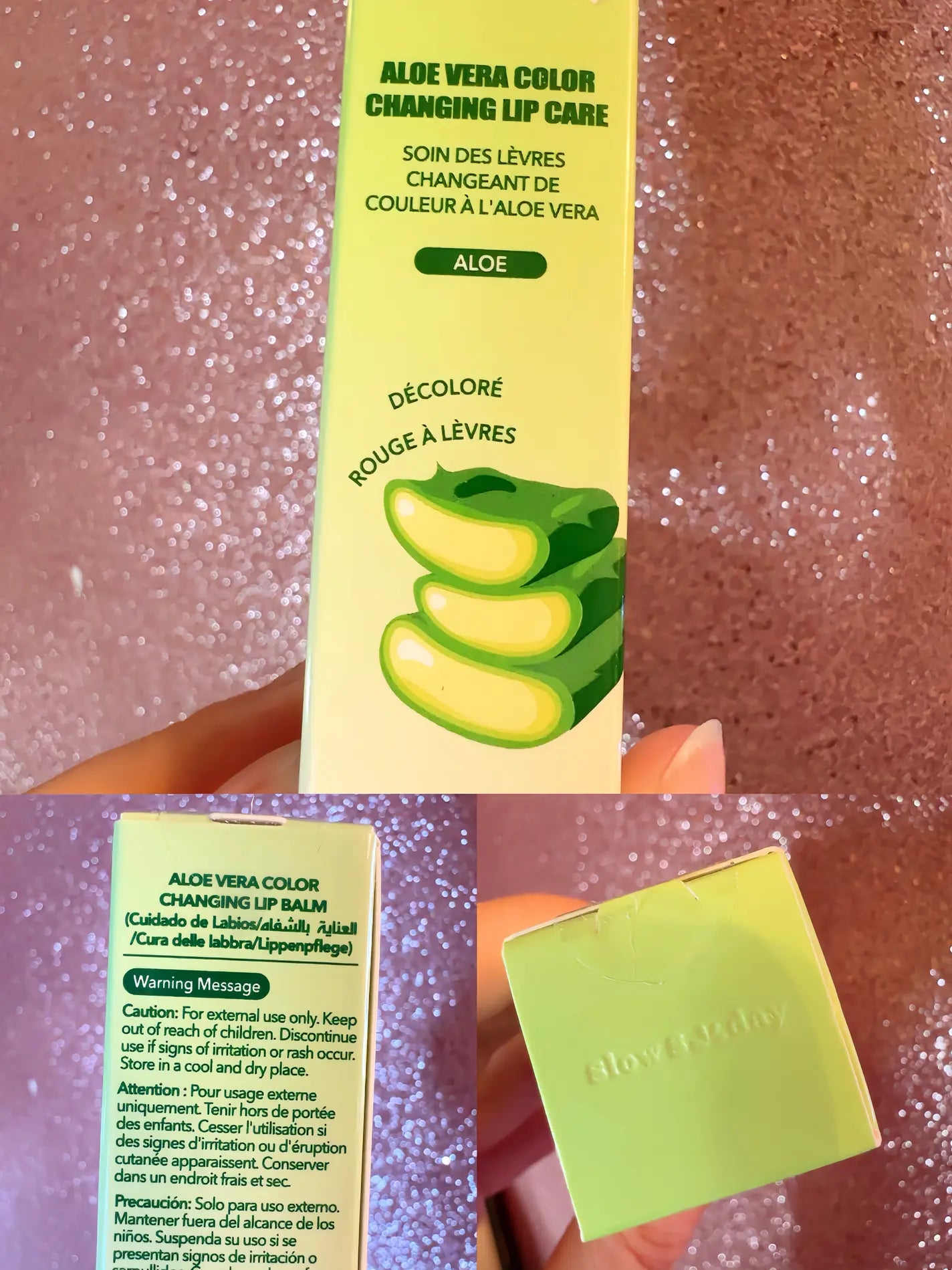 SlowSunday Avocado Color Changing Lip Care