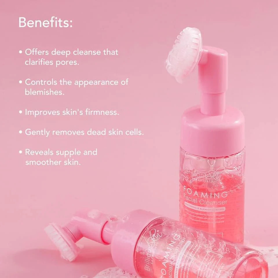 BRILLIANT SKIN ESSENTIALS Foaming Facial Cleanser