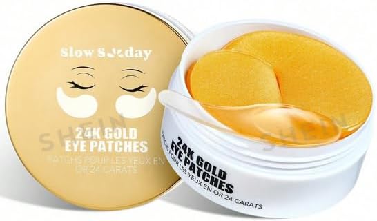 Generic SlowSunday Under Eye Collagen Patches Eye Masks with 24K Gold