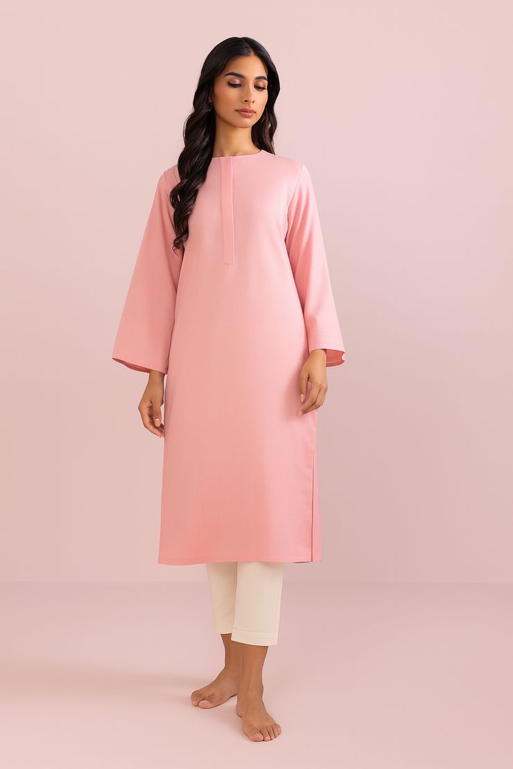 Solid Cambric Shirt Pink