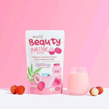 Dear Face Beauty Milk Japanese Collagen STRAWBERRY Drink