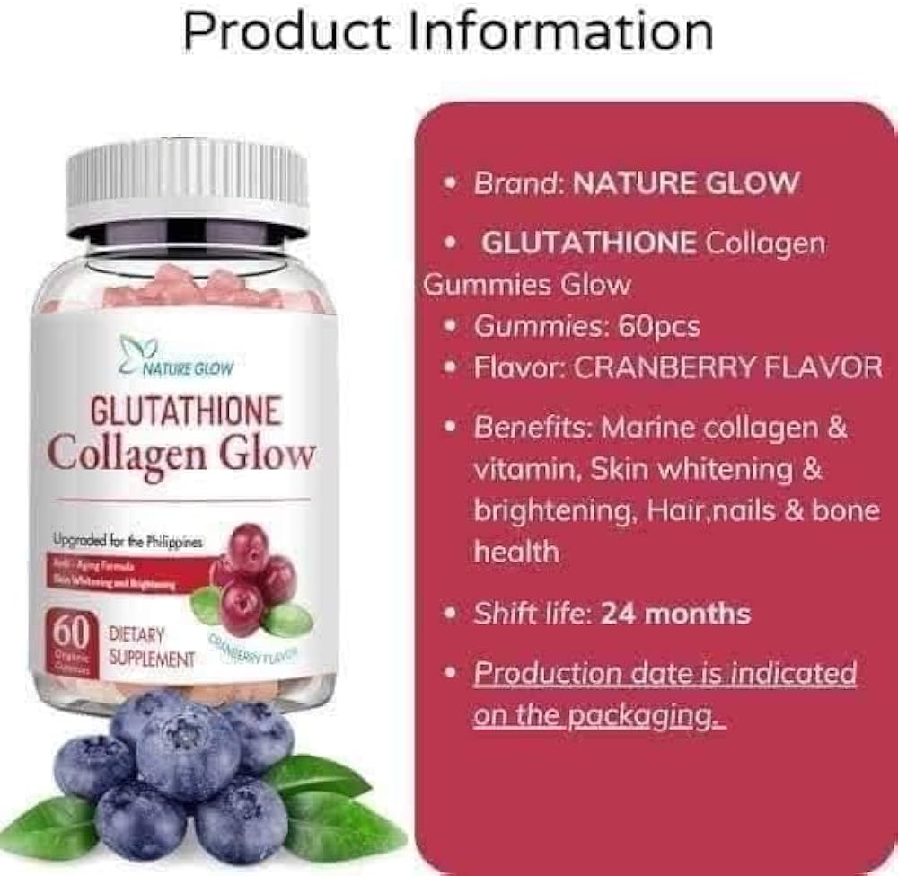NATURE GLOW Glutathione Collagen Glow