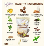 Cris Cosmetics Premium Coffee Shape Coffee Drink 10 Sachets