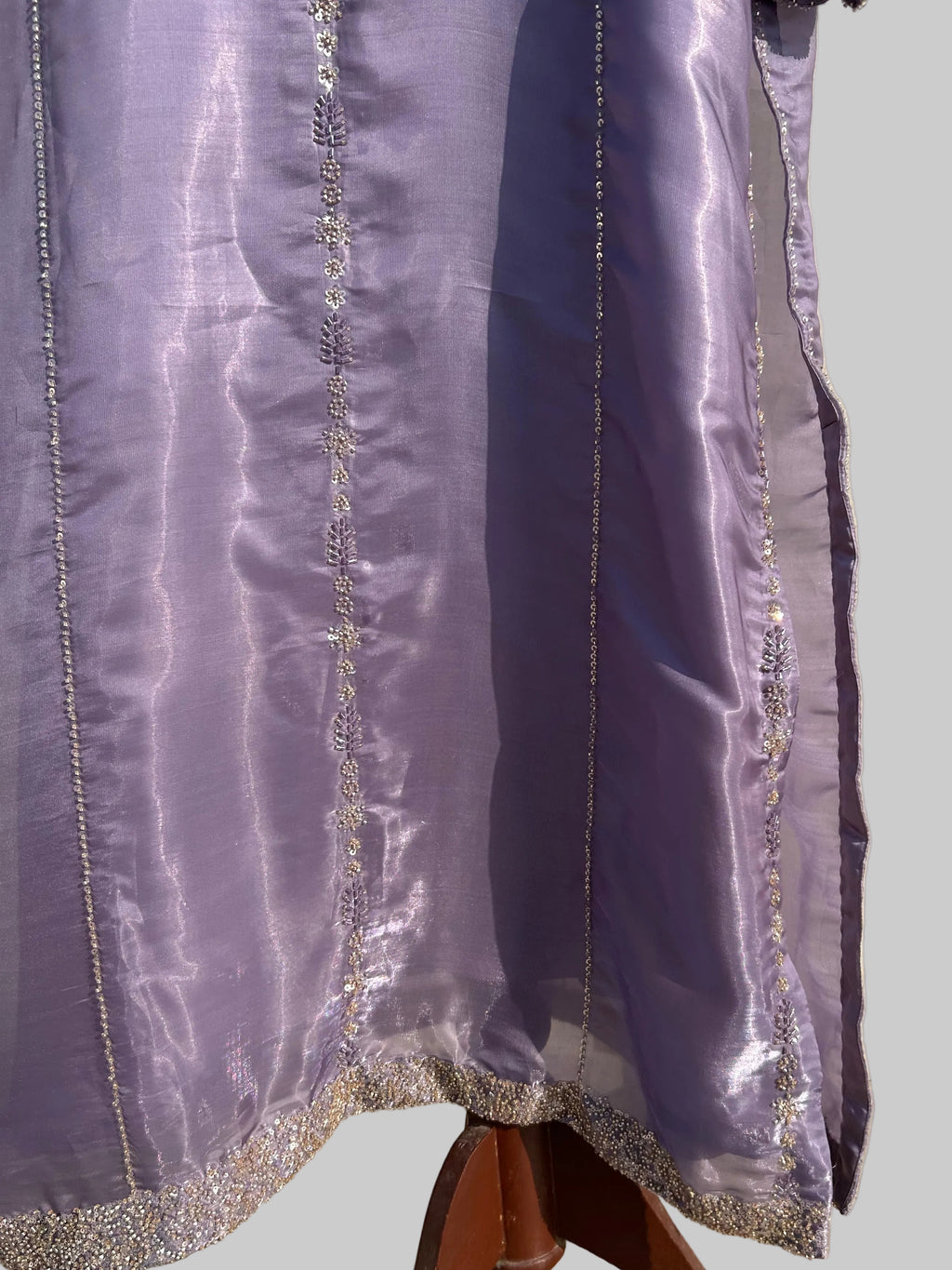 Nelofar A. Double Layered Kaftan with Light Embellishments