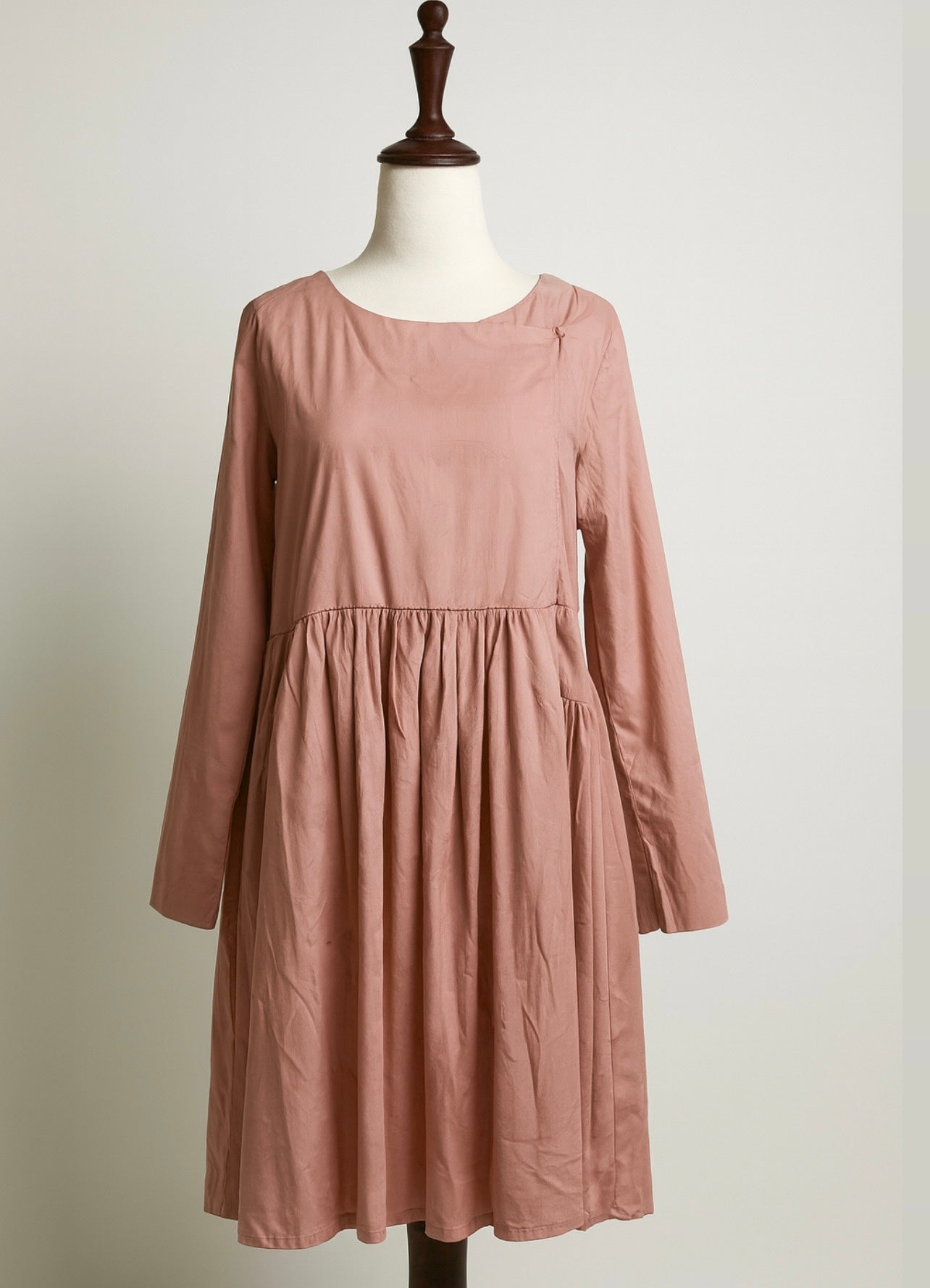 Jacquard Cotton Long Top