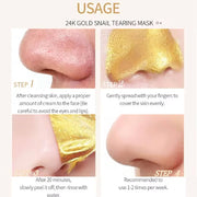 SlowSunday Gold Facial Peel-Off Mask 100 g