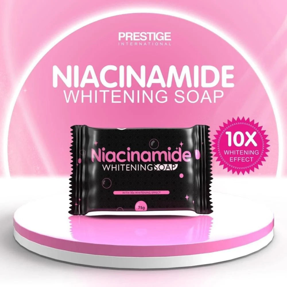 PRESTIGE International Niacinamide Soap (75g x 3) Pack of 3