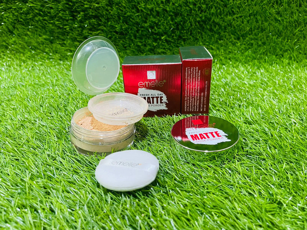 EMELIE Fresh All Day MATTE Waterproof Powder