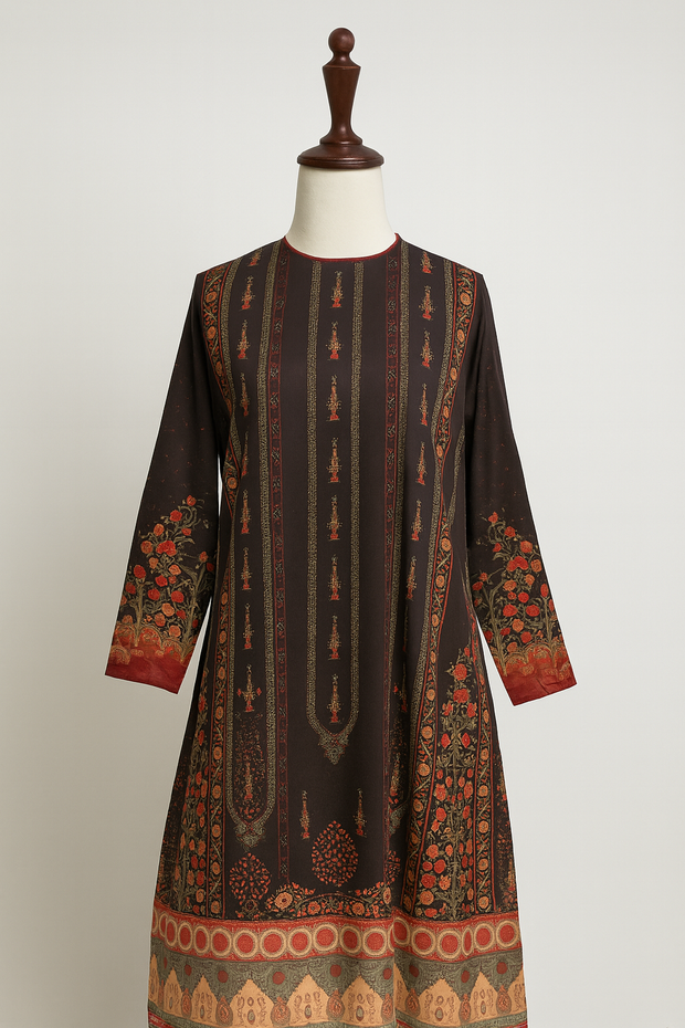 Printed Silk Shirt