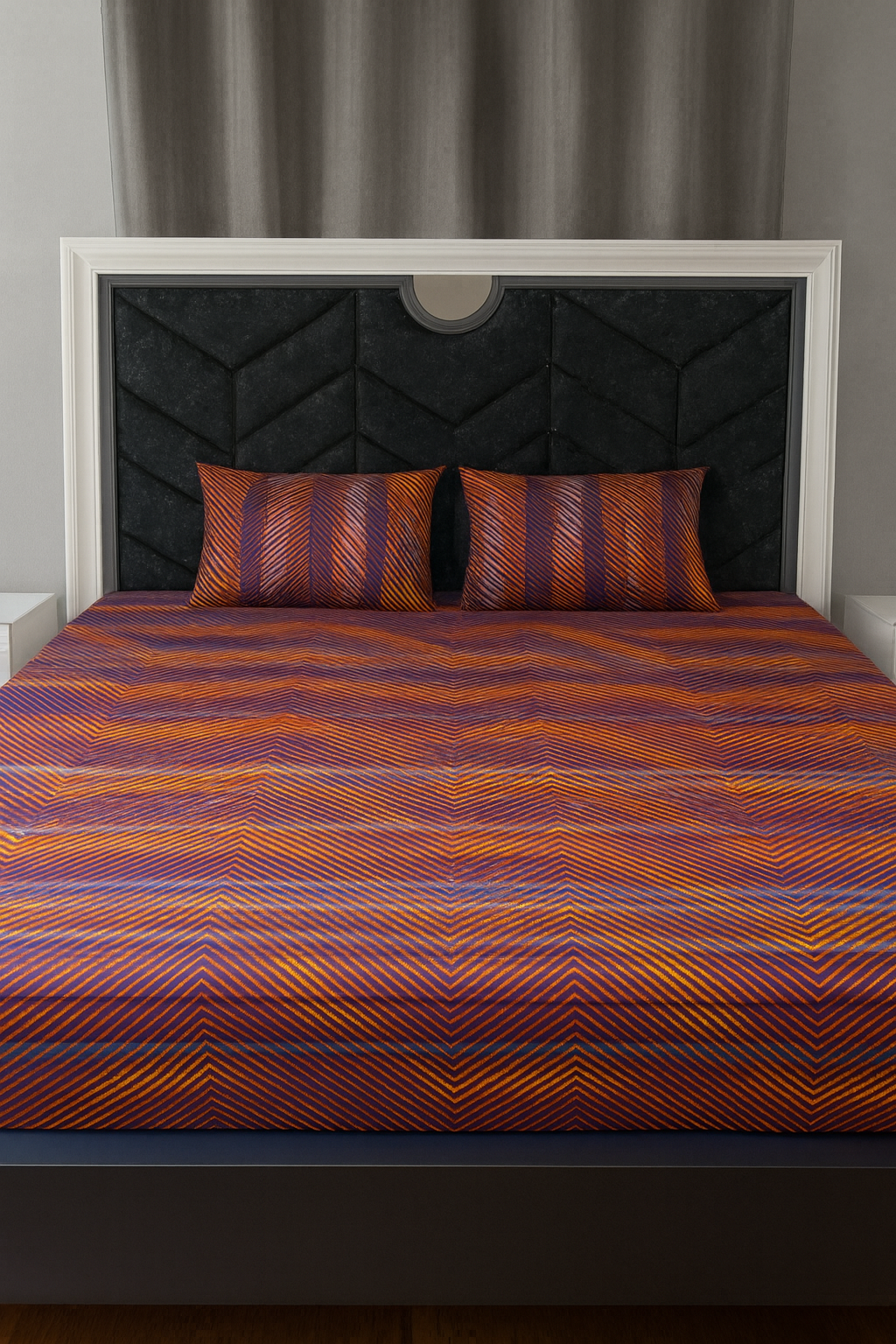 Premium Quality Indigo Mania Bedsheet