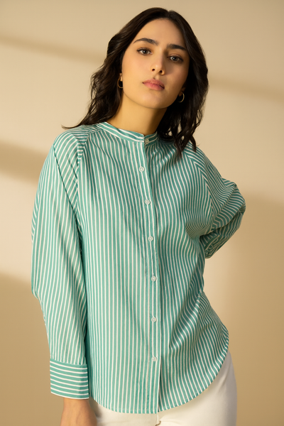 Striped Raglan Shirt