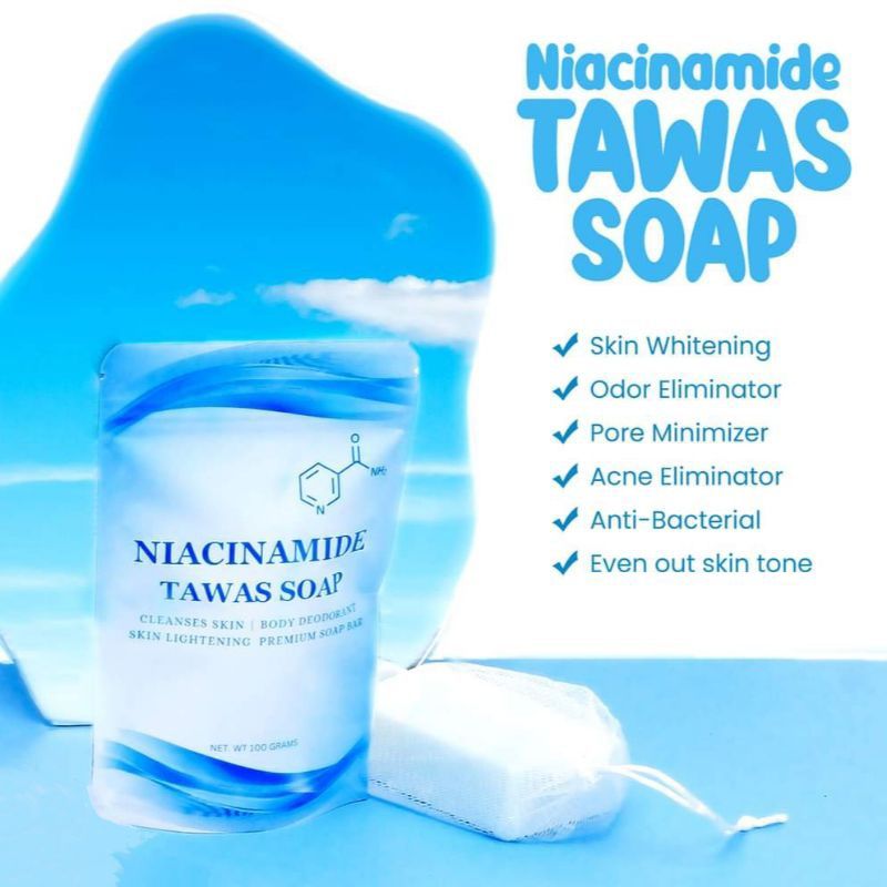 NIACINAMIDE Tawas Soap