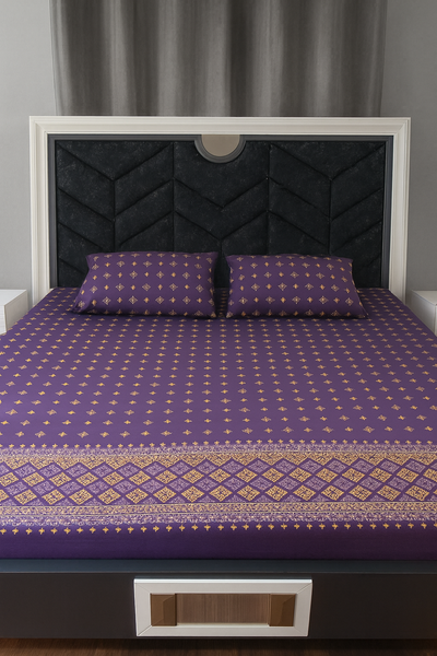 Premium Quality Indigo Bedsheet