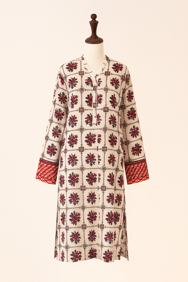 Printed Cambric Shirt