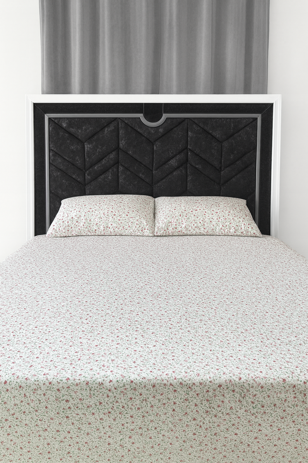 Flat Bedsheet with Two Pillowcases