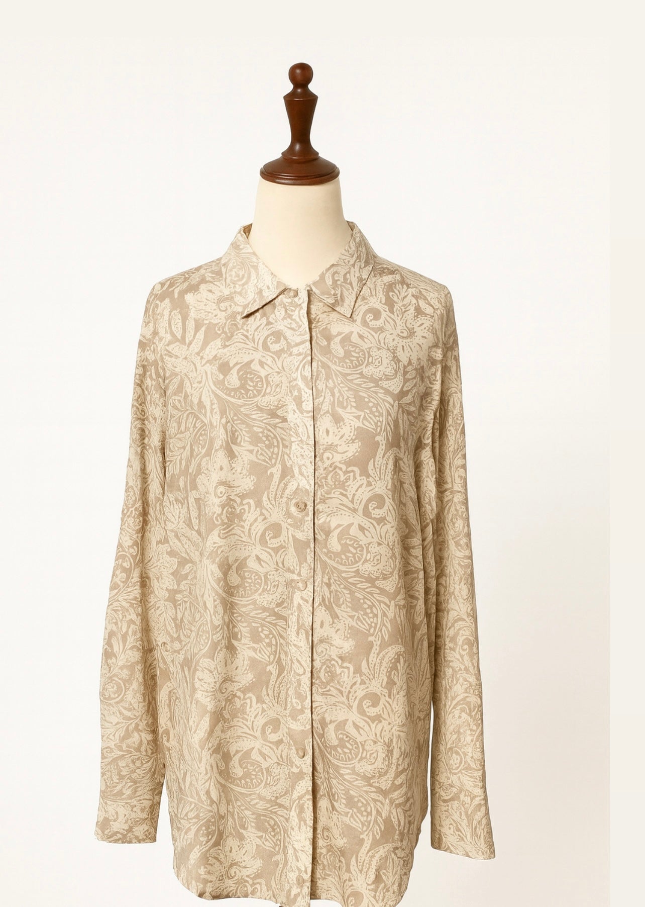 Printed Button Down Shirt