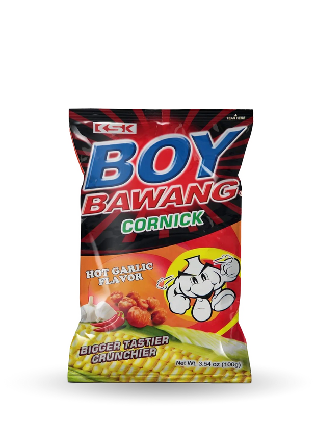 Boy Bawang Garlic Corn Snacks