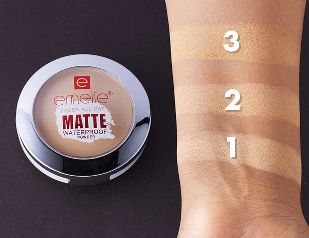 EMELIE Fresh All Day MATTE Waterproof Powder