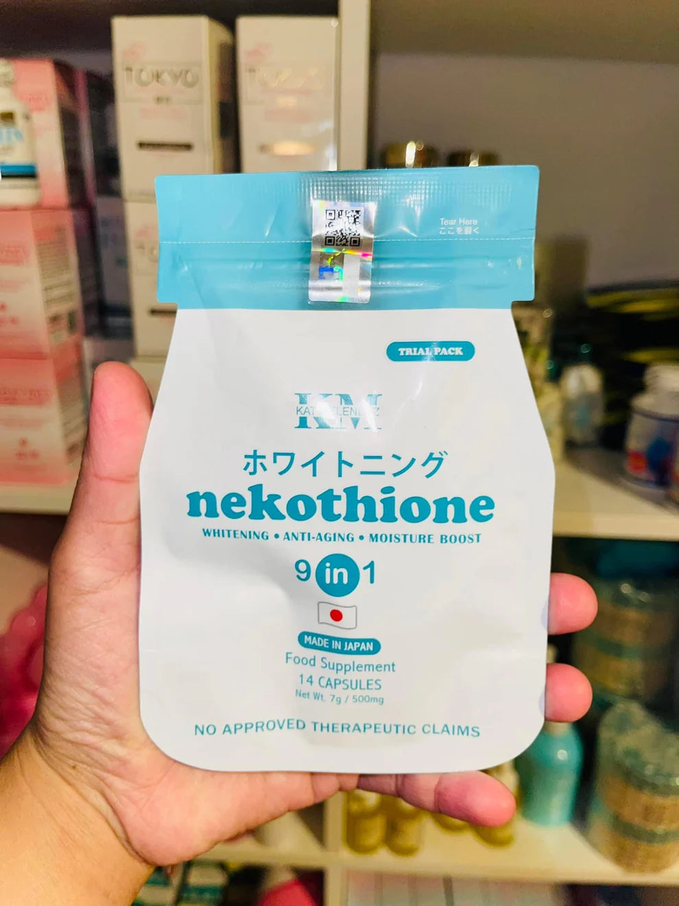 Nekothione 9 in 1 Trial Pack 14 Capsules