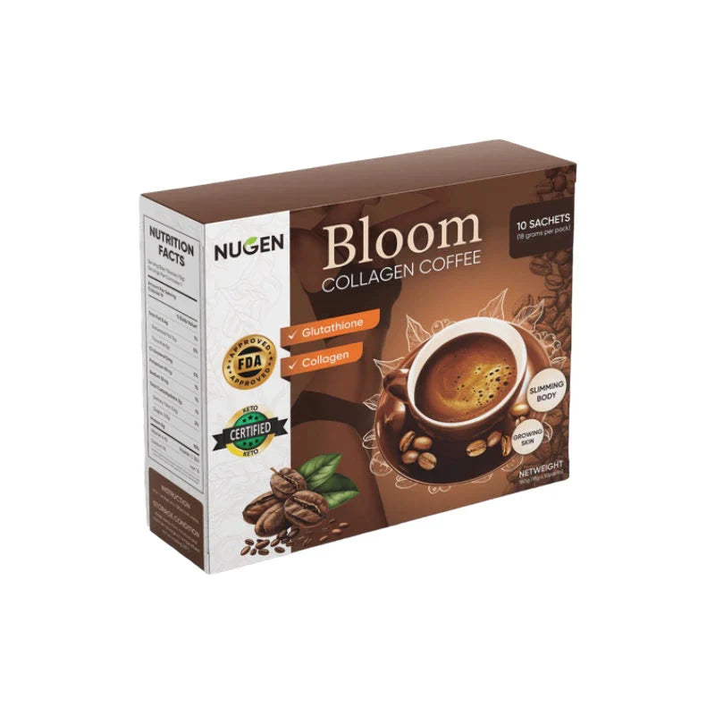 Generic Bloom Collagen Coffee by NUGEN 10g x 10 Sachets