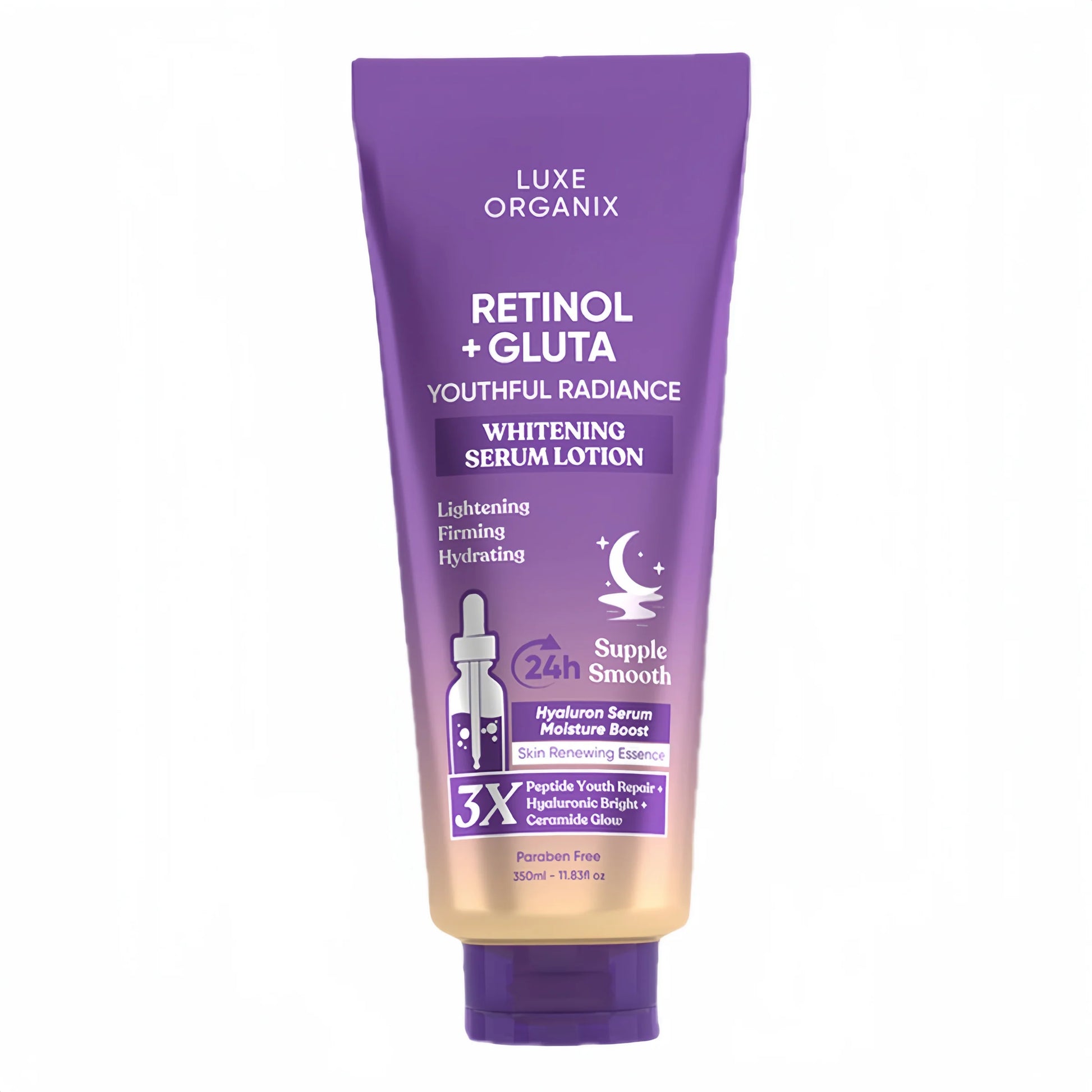 Luxe Organix Retinol + Gluta Whitening Serum Lotion