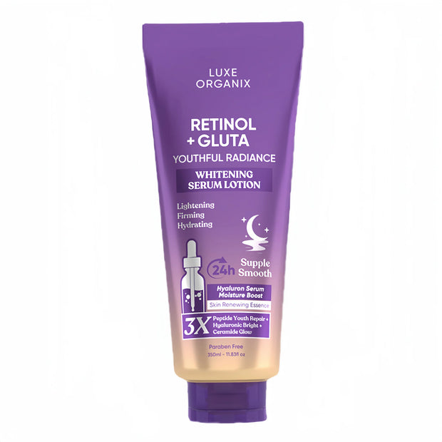 Luxe Organix Retinol + Gluta Whitening Serum Lotion
