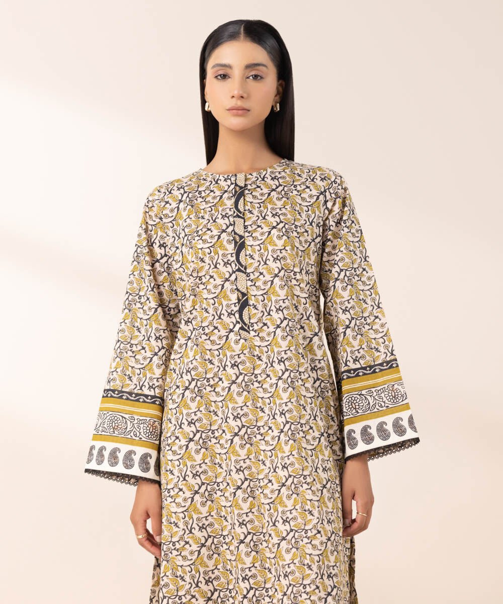 Sapphire Two Piece Printed Lawn Suit