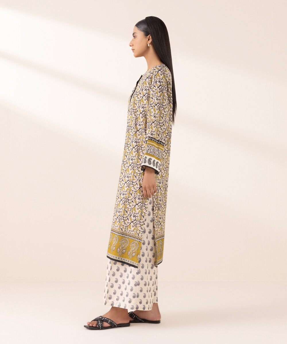 Sapphire Two Piece Printed Lawn Suit