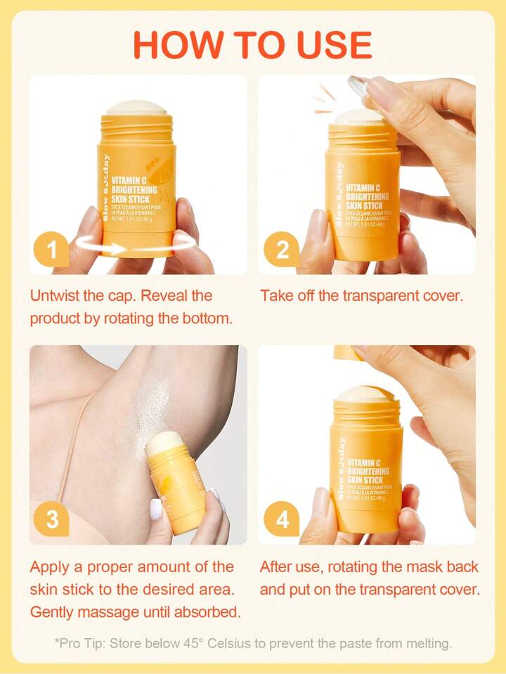 SlowSunday Vitamin C Brightening Skin Stick`