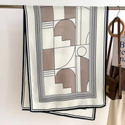 Abstract Shapes Woolen Scarf