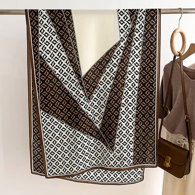 Luxury Print Woolen Scarf