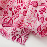 Floral Paisley Cotton Viscose Scarf