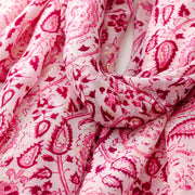 Floral Paisley Cotton Viscose Scarf