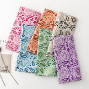 Floral Paisley Cotton Viscose Scarf