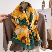 Sunflower Luxury Woolen Scarf