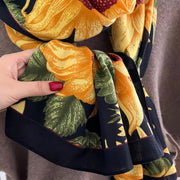 Sunflower Luxury Woolen Scarf