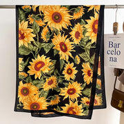 Sunflower Luxury Woolen Scarf
