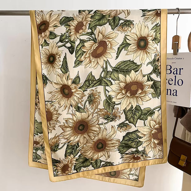 Sunflower Luxury Woolen Scarf