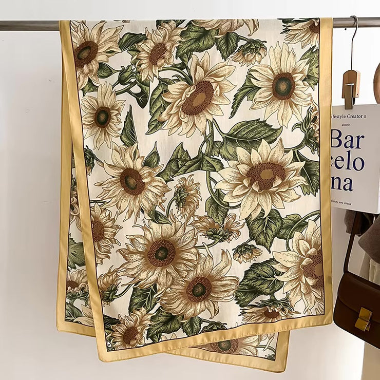 Sunflower Luxury Woolen Scarf