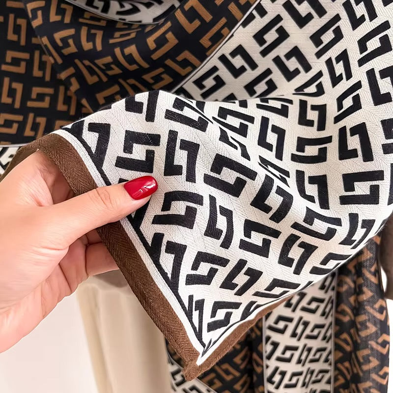 Luxury Print Woolen Scarf
