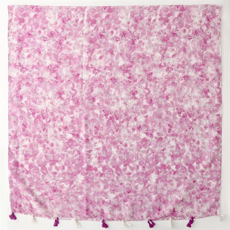 Petals Cotton Viscose Scarf