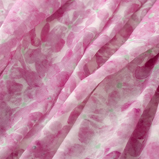 Petals Cotton Viscose Scarf