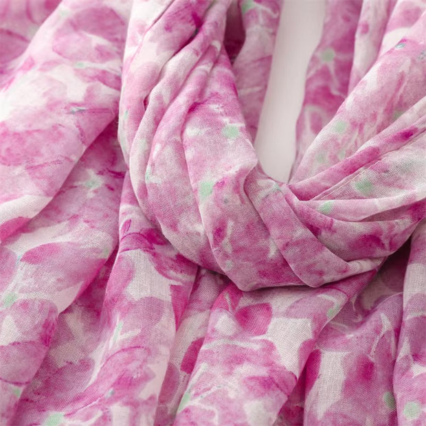 Petals Cotton Viscose Scarf