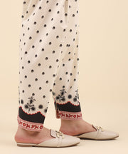 2 Piece Printed Cambric Suit - Sapphire