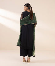 3 PIECE - EMBROIDERED NET SUIT