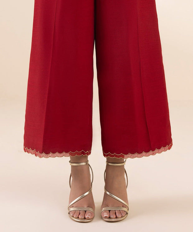 3 PIECE - EMBROIDERED ORGANZA SUIT