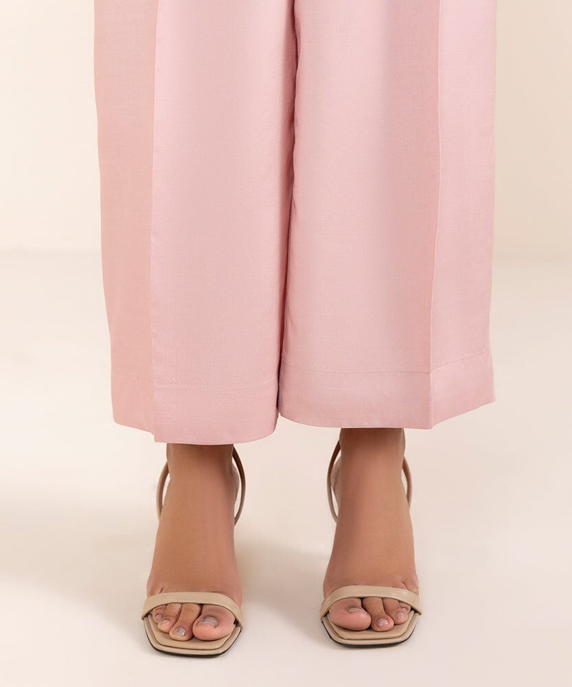 Sapphire 3 Piece Embroidered Raw Silk Suit