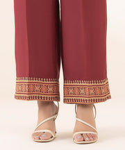 3 PIECE - EMBELLISHED SILK SUIT - Sapphire