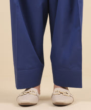 2 Piece Printed Cambric Suit - Sapphire